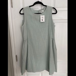 &merci Mint Babydoll Mini sz L tailored sz Med